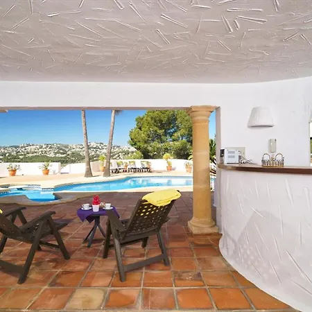 De Luxe Avec Piscine Privee, Proche Plage, Restaurants Et Activites A Moraira - Hisp-216-219 Teulada